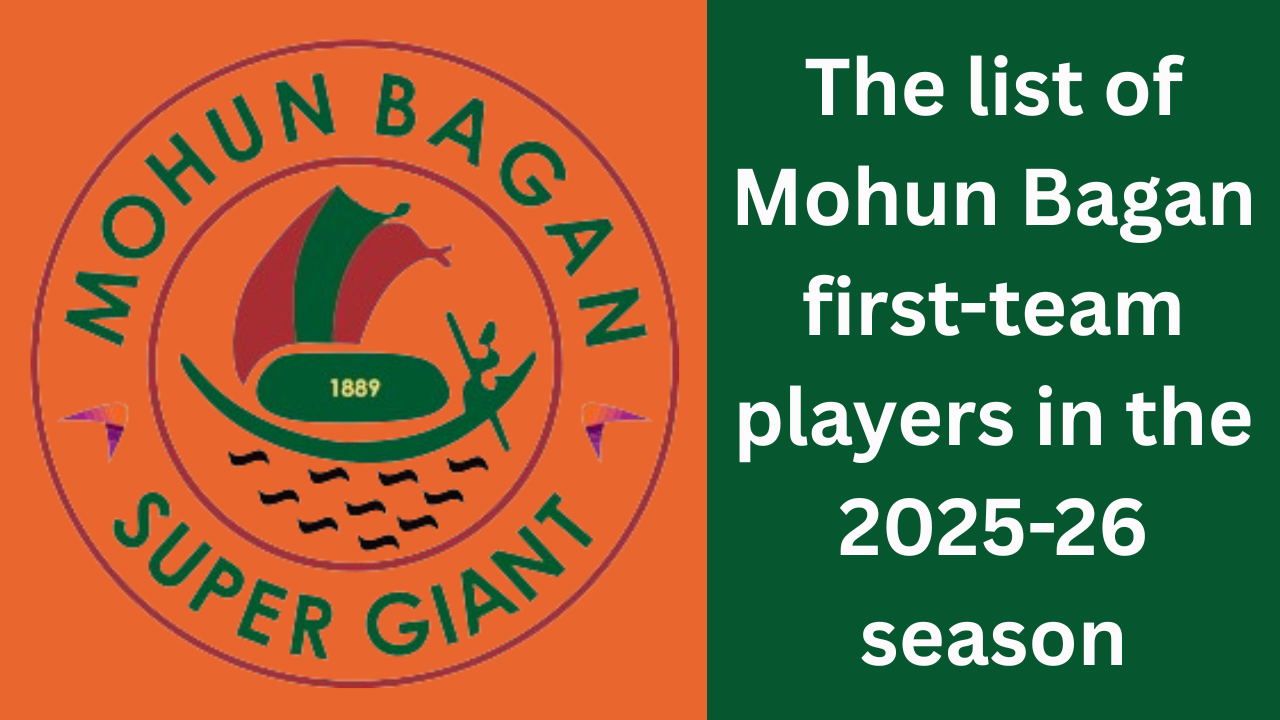 Mohun Bagan first-team squad in the 2025-26 season