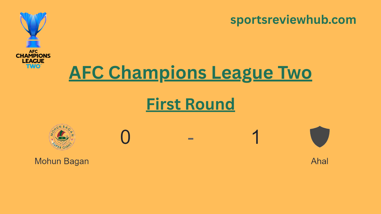Mohun Bagan Super Giants suffered an unforeseen defeat of 0-1 against Ahal FC